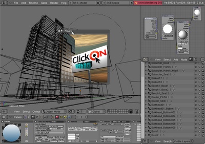 Blender in ClickON